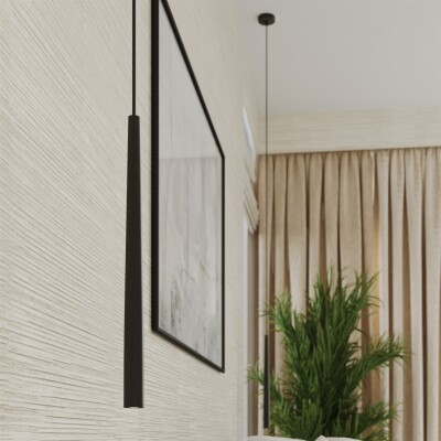 Pendelleuchte AIRY 1 Schwarz