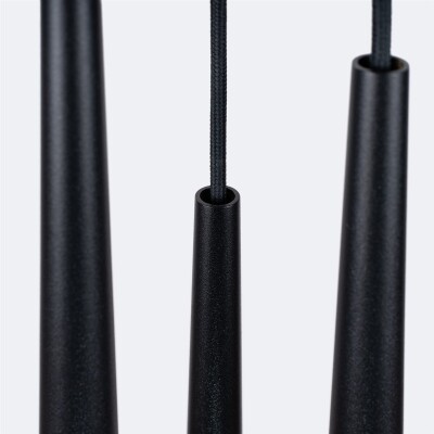Pendelleuchte AIRY 3P Schwarz