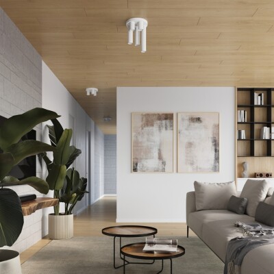 Deckenleuchte  KILX 5P Weiß