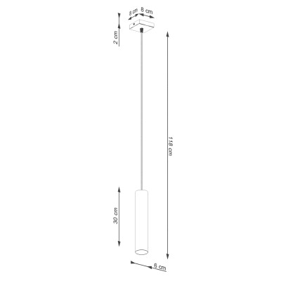 Pendelleuchte KILX 1 beige