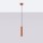 Pendelleuchte KILX 1 roter Ocker