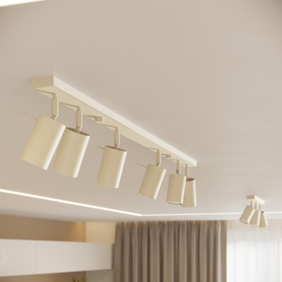 Deckenleuchte LIRA 2 beige