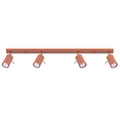 Deckenleuchte LIRA 4L roter Ocker