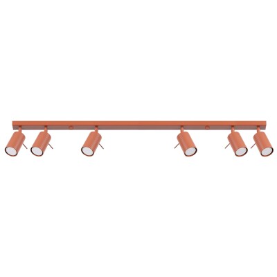 Deckenleuchte LIRA 6L roter Ocker