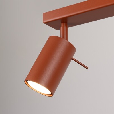 Deckenleuchte LIRA 6L roter Ocker